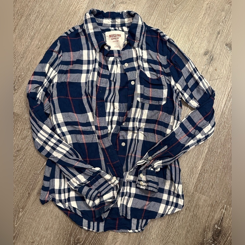 Plaid button up